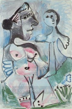 Venus y el amor 1967 Pablo Picasso Pinturas al óleo